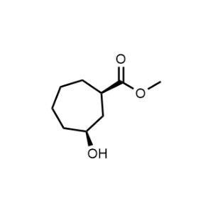 Methyl (1R,3S)-3-hydroxycycloheptane-1-carboxylate|CS-1079482