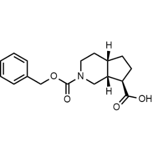 (4aS,7R,7aR)-2-((benzyloxy)carbonyl)octahydro-1H-cyclopenta[c]pyridine-7-carboxylic acid|CS-1079544