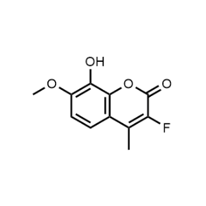 3-Fluoro-8-hydroxy-7-methoxy-4-methyl-2H-chromen-2-one|CS-1079776