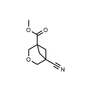 Methyl 5-cyano-3-oxabicyclo[3.1.1]heptane-1-carboxylate|CS-1079955