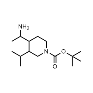 Tert-butyl 4-(1-aminoethyl)-3-isopropylpiperidine-1-carboxylate|CS-1080006