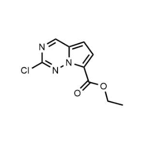 Ethyl 2-chloropyrrolo[2,1-f][1,2,4]triazine-7-carboxylate|CS-1080088