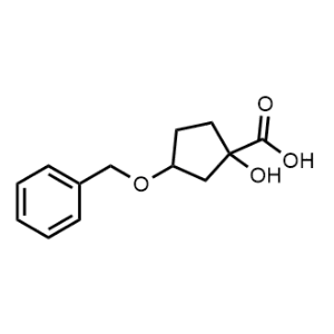 3-(Benzyloxy)-1-hydroxycyclopentane-1-carboxylic acid|CS-1080105