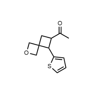 1-(5-(Thiophen-2-yl)-2-oxaspiro[3.3]heptan-6-yl)ethan-1-one|CS-1080167