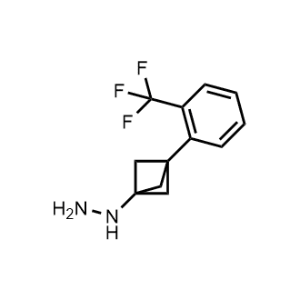 (3-(2-(Trifluoromethyl)phenyl)bicyclo[1.1.1]pentan-1-yl)hydrazine|CS-1080219