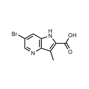6-Bromo-3-methyl-1H-pyrrolo[3,2-b]pyridine-2-carboxylic acid|CS-1080252