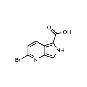 2-Bromo-6H-pyrrolo[3,4-b]pyridine-5-carboxylic acid|CS-1080261
