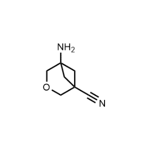 5-Amino-3-oxabicyclo[3.1.1]heptane-1-carbonitrile|CS-1080291