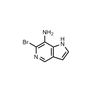 6-Bromo-1H-pyrrolo[3,2-c]pyridin-7-amine|CS-1080338