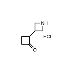 2-(Azetidin-3-yl)cyclobutan-1-one hydrochloride|CS-1080395