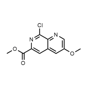 Methyl 8-chloro-3-methoxy-1,7-naphthyridine-6-carboxylate|CS-1080424