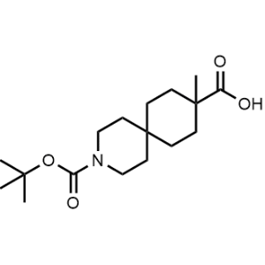 3-(Tert-butoxycarbonyl)-9-methyl-3-azaspiro[5.5]undecane-9-carboxylic acid|CS-1080595