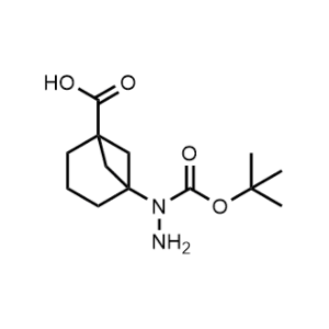 5-(1-(Tert-butoxycarbonyl)hydrazinyl)bicyclo[3.1.1]heptane-1-carboxylic acid|CS-1080601