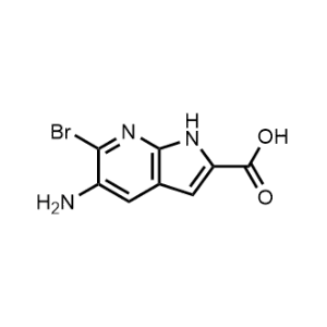 5-Amino-6-bromo-1H-pyrrolo[2,3-b]pyridine-2-carboxylic acid|CS-1080643