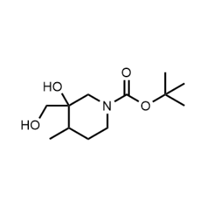 Tert-butyl 3-hydroxy-3-(hydroxymethyl)-4-methylpiperidine-1-carboxylate|CS-1080728