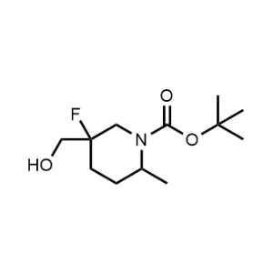 Tert-butyl 5-fluoro-5-(hydroxymethyl)-2-methylpiperidine-1-carboxylate|CS-1080732