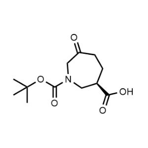 (R)-1-(Tert-butoxycarbonyl)-6-oxoazepane-3-carboxylic acid|CS-1080800