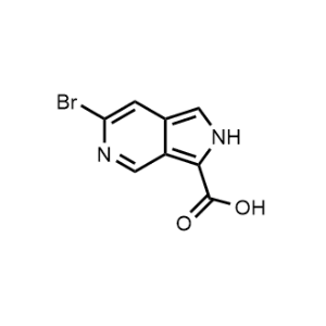 6-Bromo-2H-pyrrolo[3,4-c]pyridine-3-carboxylic acid|CS-1080866