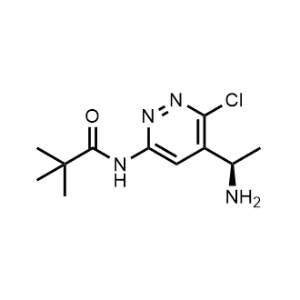 (R)-N-(5-(1-Aminoethyl)-6-chloropyridazin-3-yl)pivalamide|CS-1080986