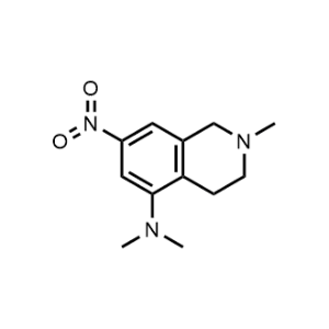 N,N,2-Trimethyl-7-nitro-1,2,3,4-tetrahydroisoquinolin-5-amine|CS-1081220
