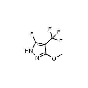 5-Fluoro-3-methoxy-4-(trifluoromethyl)-1H-pyrazole|CS-1081310