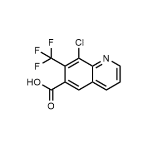 8-Chloro-7-(trifluoromethyl)quinoline-6-carboxylic acid|CS-1081351