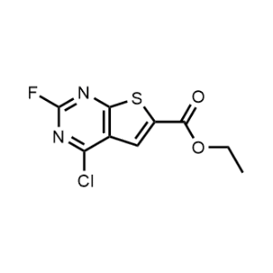 Ethyl 4-chloro-2-fluorothieno[2,3-d]pyrimidine-6-carboxylate|CS-1081372