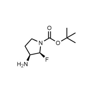 Tert-butyl (2S,3S)-3-amino-2-fluoropyrrolidine-1-carboxylate|CS-1081375