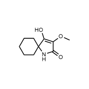 4-Hydroxy-3-methoxy-1-azaspiro[4.5]dec-3-en-2-one|CS-1081434