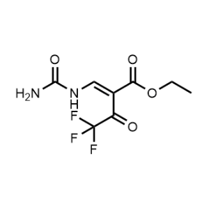 Ethyl 4,4,4-trifluoro-3-oxo-2-(ureidomethylene)butanoate|CS-1081438