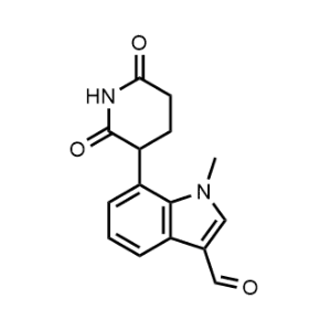 7-(2,6-Dioxopiperidin-3-yl)-1-methyl-1H-indole-3-carbaldehyde|CS-1081682
