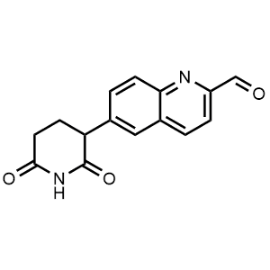 6-(2,6-Dioxopiperidin-3-yl)quinoline-2-carbaldehyde|CS-1081730
