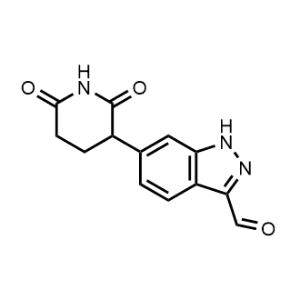 6-(2,6-Dioxopiperidin-3-yl)-1H-indazole-3-carbaldehyde|CS-1081785