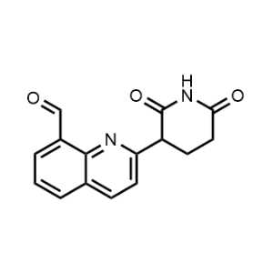 2-(2,6-Dioxopiperidin-3-yl)quinoline-8-carbaldehyde|CS-1081809