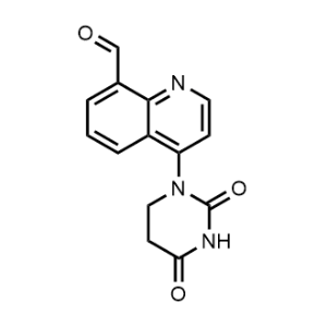 4-(2,4-Dioxotetrahydropyrimidin-1(2H)-yl)quinoline-8-carbaldehyde|CS-1081854