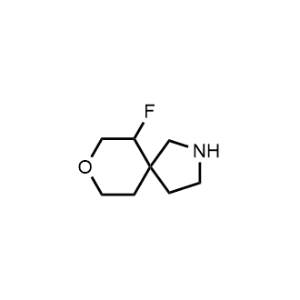 6-Fluoro-8-oxa-2-azaspiro[4.5]decane|CS-1081870