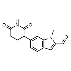 6-(2,6-Dioxopiperidin-3-yl)-1-methyl-1H-indole-2-carbaldehyde|CS-1081943