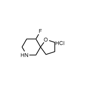10-Fluoro-1-oxa-7-azaspiro[4.5]decane hydrochloride|CS-1081995