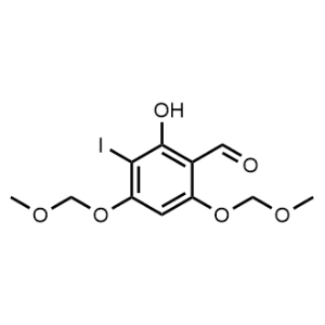 2-Hydroxy-3-iodo-4,6-bis(methoxymethoxy)benzaldehyde|CS-1082220