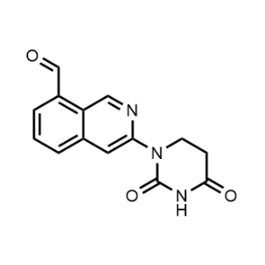 3-(2,4-Dioxotetrahydropyrimidin-1(2H)-yl)isoquinoline-8-carbaldehyde|CS-1082344