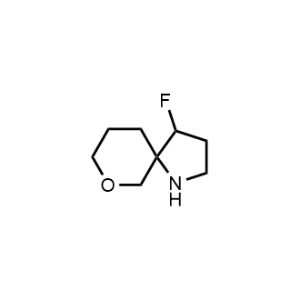 4-Fluoro-7-oxa-1-azaspiro[4.5]decane|CS-1082406
