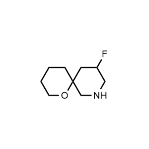 10-Fluoro-1-oxa-8-azaspiro[5.5]undecane|CS-1082432