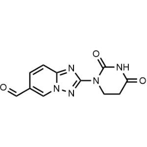 2-(2,4-Dioxotetrahydropyrimidin-1(2H)-yl)-[1,2,4]triazolo[1,5-a]pyridine-6-carbaldehyde|CS-1082436