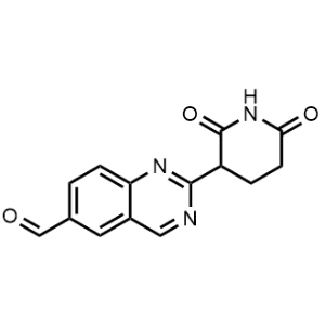 2-(2,6-Dioxopiperidin-3-yl)quinazoline-6-carbaldehyde|CS-1082693