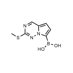 (2-(Methylthio)pyrrolo[2,1-f][1,2,4]triazin-7-yl)boronic acid|CS-1082781
