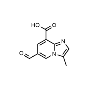 6-Formyl-3-methylimidazo[1,2-a]pyridine-8-carboxylic acid|CS-1082869