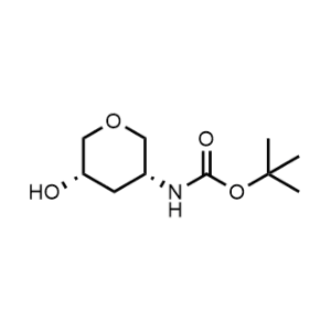 Tert-butyl ((3R,5S)-5-hydroxytetrahydro-2H-pyran-3-yl)carbamate|CS-1083016