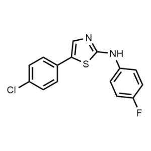 5-(4-Chlorophenyl)-N-(4-fluorophenyl)thiazol-2-amine|CS-1083115
