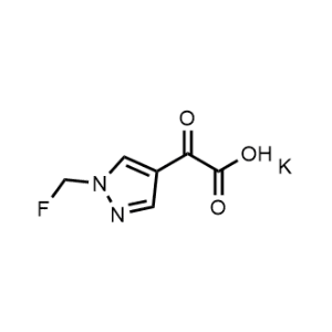 2-(1-(Fluoromethyl)-1H-pyrazol-4-yl)-2-oxoacetic acid, potassium salt|CS-1083141