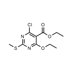 Ethyl 4-chloro-6-ethoxy-2-(methylthio)pyrimidine-5-carboxylate|CS-1083155